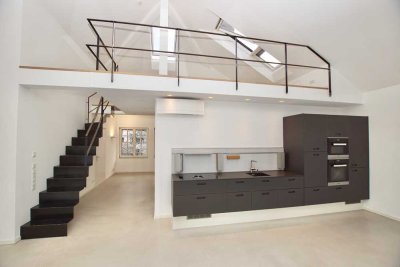 Maisonettewohnung mit großem Balkon und Garage