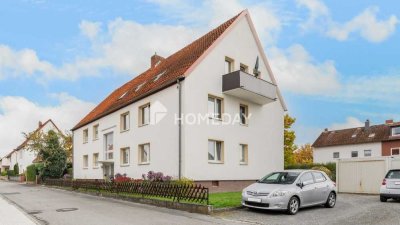 Attraktive 2-Zimmer-Dachgeschosswohnung mit Balkon in ruhiger Wohnlage