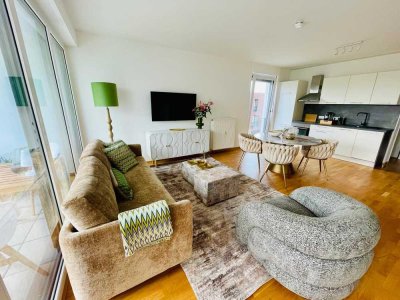 Vollmöblierte top ausgestatte Wohnung mit Parkplatz