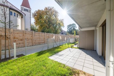 PROVISIONSFREI! Hübsche 2-Zimmer-Gartenwohnung mit separatem Eingang | Praxis-Büro-Möglichkeit