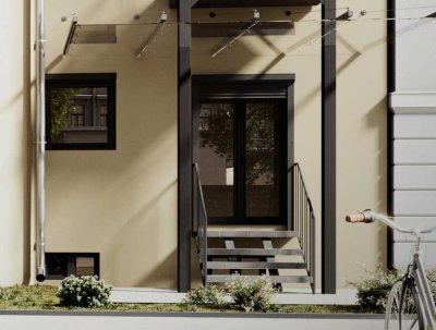 2ZKB Mit eigener Terrasse: 2ZKB -Erstbezug nach Kernsanierung