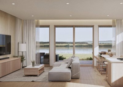 Seesuiten Lanzenkirchen – Panoramasuite Duplex 9: 4-Zimmer-Maisonette mit Luxus Terrasse