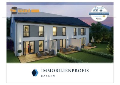 Neubau: Reihenmittelhaus in Aichach! Massiv gebaut | Energie A+ | Top-Lage | Jetzt Baupreis sichern!