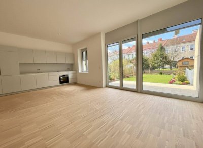 ERSTBEZUG. ERSTKLASSIG. Außenflächen mit direktem Blick auf den Kahlenberg | vollausgestattete Küchen | Fußbodenheizung und Fußbodenkühlung