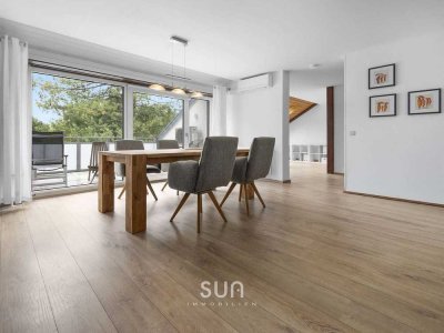 EXKLUSIVE 3-ZIMMER-TRAUMWOHNUNG: Helles Neubauflair 2024 in naturnaher Lage (KfW55)