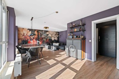 Vermietete Penthouse-Wohnung mit Panoramablick
