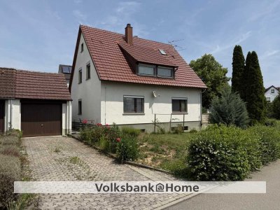 Einfamilienhaus mit sonnigem Garten in guter Lage