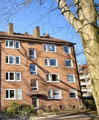 Gepflegte 2-Zimmer Wohnung im 3. OG in Hamburg-Hamm-Nord