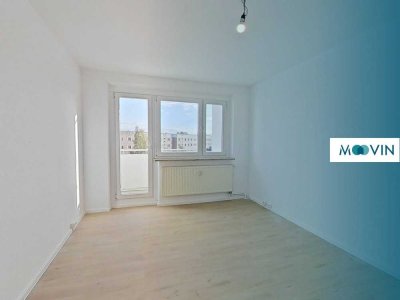 +++Moderne 3-Zimmer-Wohnung mit Balkon über den Dächern  von Rostock+++