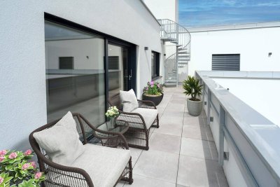 Penthouse mit 4 Zimmern Dachterrasse und Balkon