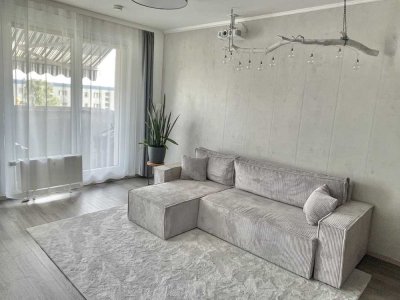 Leben auf zwei Ebenen - gehobene Maisonette-Wohnung in idyllischer Lage von Berlin Biesdorf