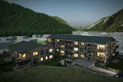 Wohnbaugefördert: Das Karwendel – Familienfreundliche 4-Zimmer-Wohnung mit Garten &amp; 2 Garagenabstellplätzen