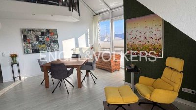 Maisonette-Wohnung: 3 Zimmer, Balkon und Stellplatz in naturnaher Lage