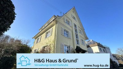 Stilvolles Dreifamilienhaus mit großem Grundstück und Ausbaupotential im DG in Baden-Baden