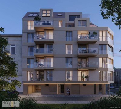 NEU | Exklusive Aktion – Küche inklusive | Jetzt sichern! "DONAU PERLE" ERSTBEZUG! MODERNE 2-ZIMMER-WOHNUNG MIT BALKON UND PARKBLICK!