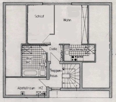 Gemütliche 2-Zimmer Dachgeschosswohnung in Lohmar-Donrath