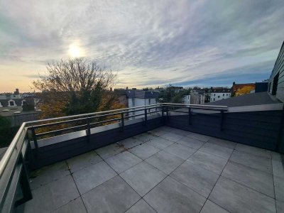 3-Zimmer-Wohnung mit Panorama-Dachterrasse in Südausrichtung über Bremerhaven!