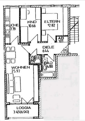 3ZKB mit Balkon und TG in Ingolstadt-Friedrichshofen