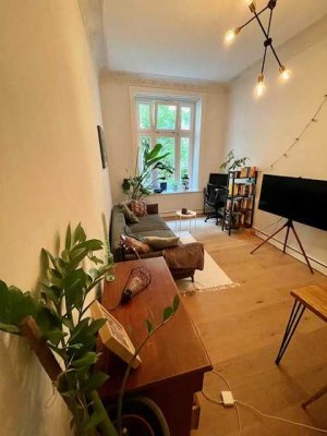 Auf 3 Jahre befristete 2,5-Zimmer-Erdgeschosswohnung in Eimsbüttel