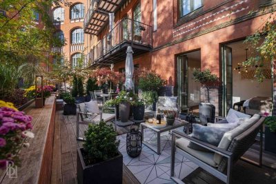 Altbau-Highlight in Charlottenburg: Hochwertige Wohnung mit großzügiger Terrasse in Top-Lage
