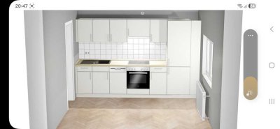 2,5-Zim. Erdgeschoß mit neuer Einbauküche  Mühlportstraße, Zwickau