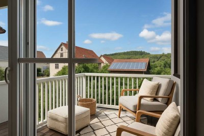 Charmante 3-Zimmer-Wohnung mit Balkon in Bräunlingen