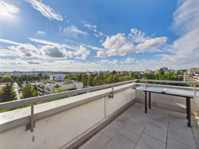 2-Zimmer Wohnung mit sonniger Dachterrasse und Klimaanlage