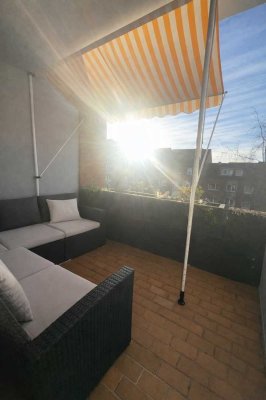 Attraktive vermietete 2-Zimmer-Wohnung mit Balkon in gepflegtem Mehrfamilienhaus
