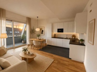 Penthouse-Wohnen in Lichterfelde: Modernes 3-Zimmer-Domizil