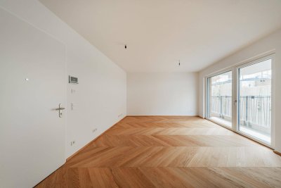 Erstbezug: moderne 2 Zimmer Wohlfühl-Wohnung mit Garten und Terrasse