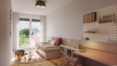 Nähe Schloss Belvedere - Neubauwohnung perfekt für Familien geeignet mit großem Balkon
