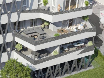 AKTION Vorverkauf! Neubau! 4-Zimmerwohnung mit 50m² SÜD-Terrasse! PROVISIONSFREI FÜR KÄUFER!