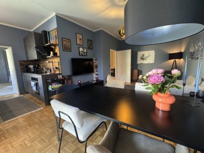 Zentral wohnen, ruhig leben | Stilvolle 3-Zimmer-Wohnung mit Balkon und Grünblick | im Andräviertel