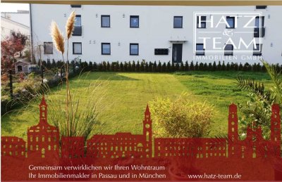 Moderne 2-Zimmer-Wohnung mit Terrasse und Garten in Kohlbruck!