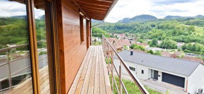 Exklusives Traumhaus: Neubau mit Panaromablick, Sauna & Kaminofen