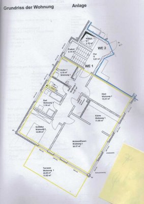 Helle 3-Zimmer Wohnung mit Terrasse in Jena-Zwätzen