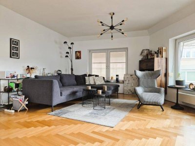 Stilvoll wohnen über den Dächern von Linz, 138 m² WNFL + 10 m² Dachterrasse, 4 Zimmer, Küche möbliert, Parkplatz optional!