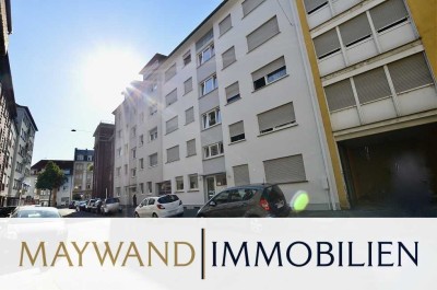 Gepflegte 3-Zimmer-Wohnung mit überdachtem Balkon und Stellplatz im Hof