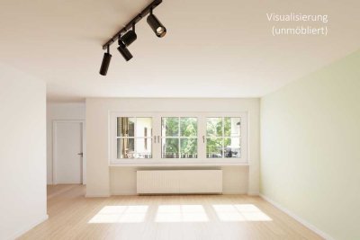 Charmante 3-Zimmer-Wohnung mit Süd-Loggia & TG-Stellplatz in idyllischer Lage mit S-Bahnanschluss