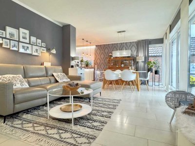 Hier ist alles auf allerhöchstem Niveau:  Wohnambiente, Energetik, Pflegezustand und Gartenerlebnis!