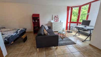 Möblierte 1-Zimmer-Wohnung mit Balkon und PKW-Stellplatz & Top-Lage – Einziehen & Wohlfühlen!