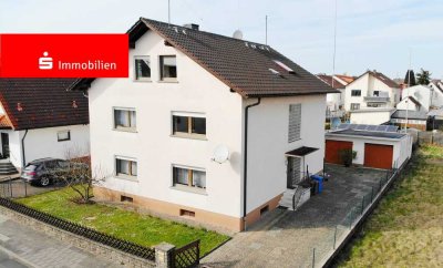 Geräumiges Dreifamilienhaus mit großem, sonnigem Garten und Pool!