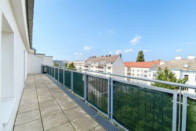TERRASSEN-HIT - 5 Jahre befristet - 2 Zimmer - ca. 62m² gew. NFL - Einbauküche - 5. Liftstock - Ruhelage - OPEN HOUSE am Samstag 27.09.