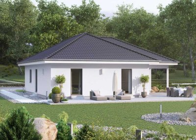 Toll aufgeteilter Bungalow mit Kamin. Lassen Sie sich begeistern.