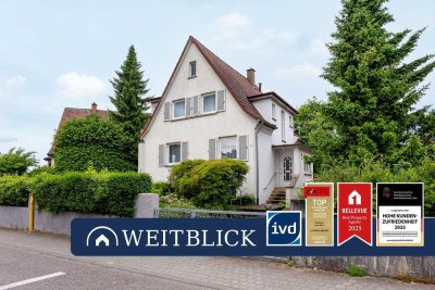 WEITBLICK: Unverbaubare Weitsicht ins Grüne!
