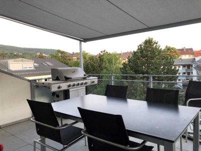 großzügige Penthouse-Wohnung, klimatisiert, barrierefreier Zugang