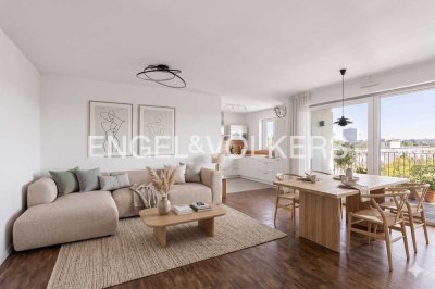 Moderne Drei-Zimmer-Wohnung mit Südbalkon in der Europa-Allee