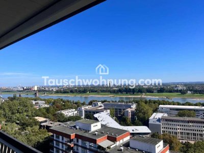 Tauschwohnung: Elegante 3-Zimmer-Wohnung mit traumhaftem Rhein und Dom