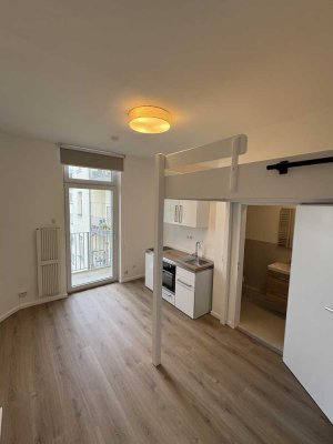 Sanierte Einzimmerwohnung im Rheingauviertel