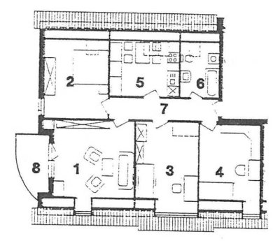 Kapitalanlage im Stadtzentrum – Vermietete 4-Raum-Dachgeschosswohnung mit Balkon